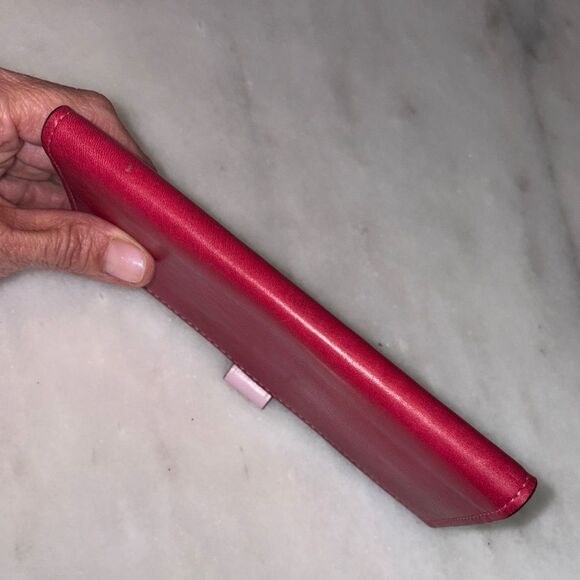 Coach Leather Checkbook Case Wallet - Picture 10 of 14